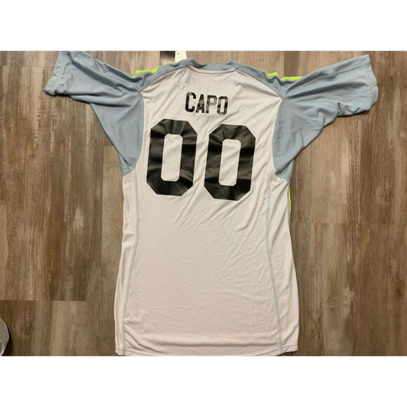 NEW NWT adidas AdiPro 18 GK SS Soccer Goalkeeper Jersey Phoenix Copo CV6361 Sz S - Picture 3 of 7